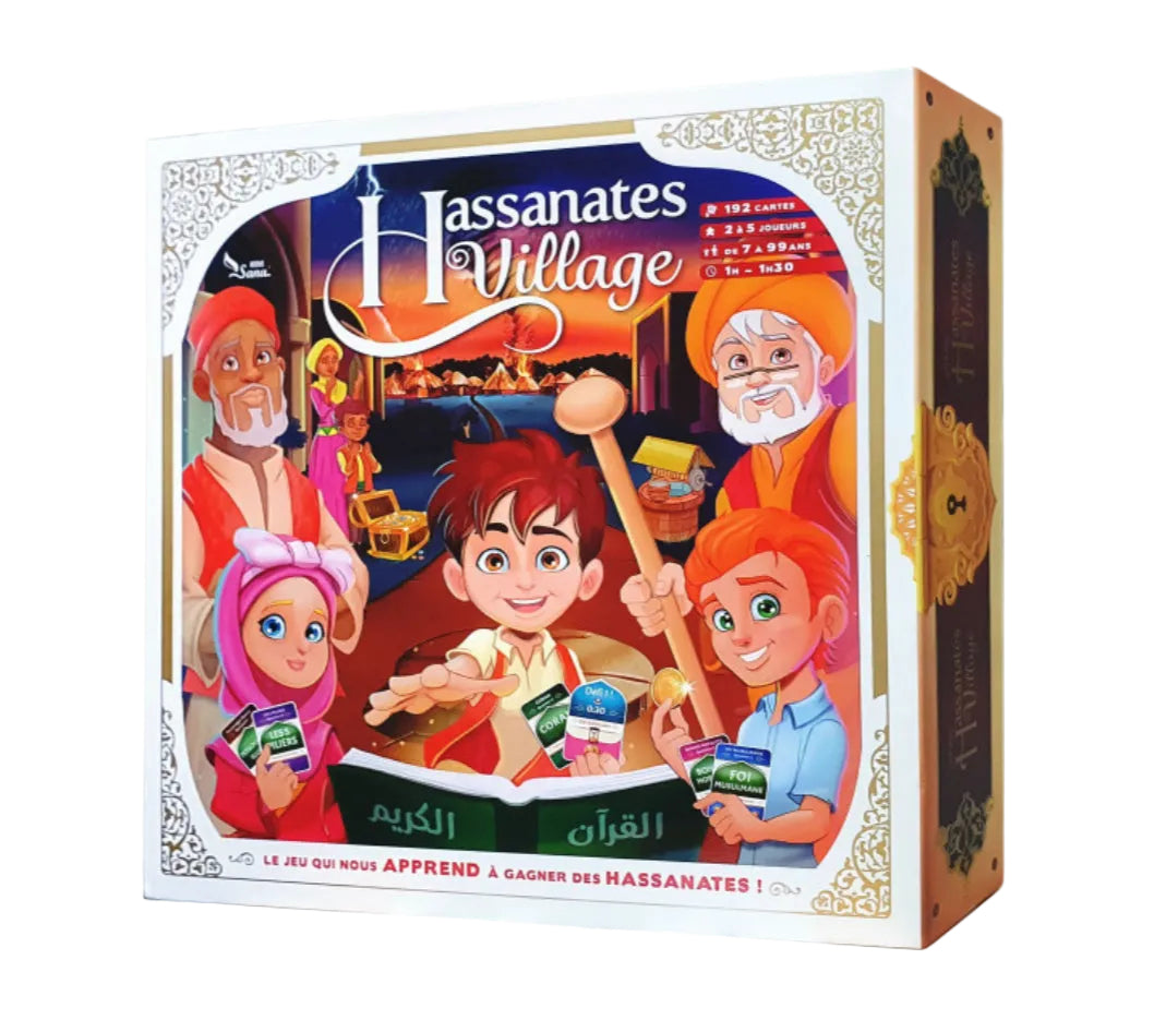 Jeu De Société Hassanates Village (De 7 À 99 Ans) - Sana Kids