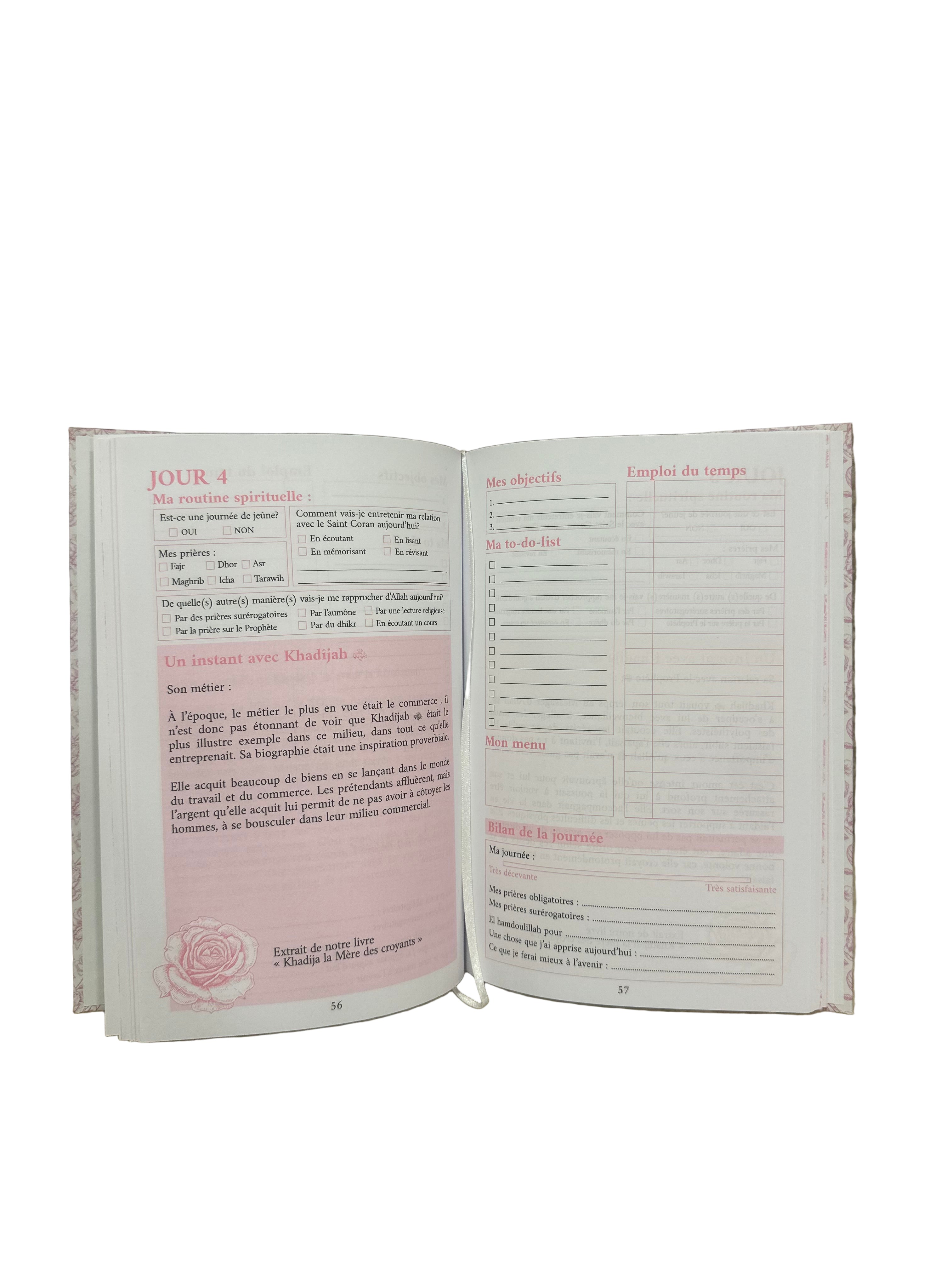 Planner Ramadan - Edition al Imam - Rose