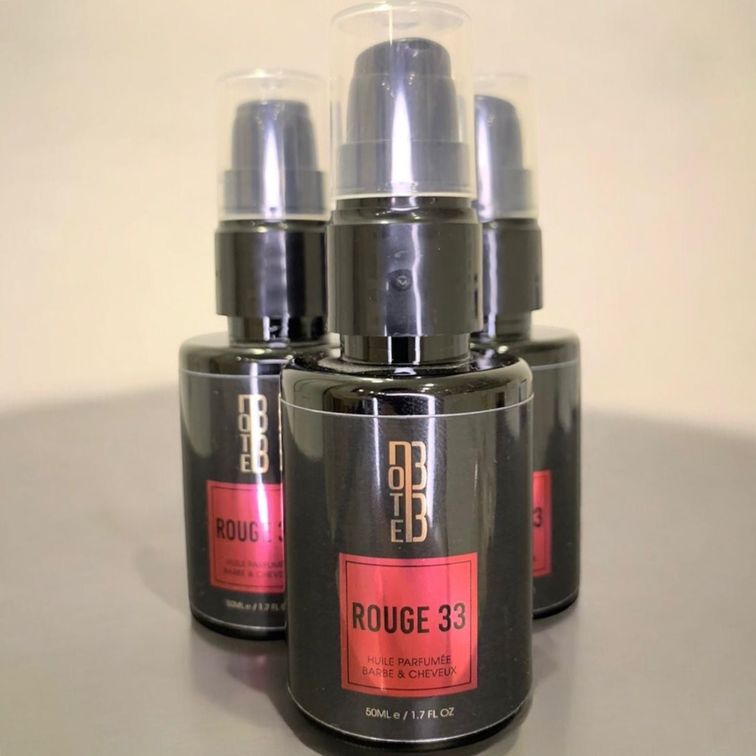 Huile de barbe et cheveux Rouge 33 - Note 33