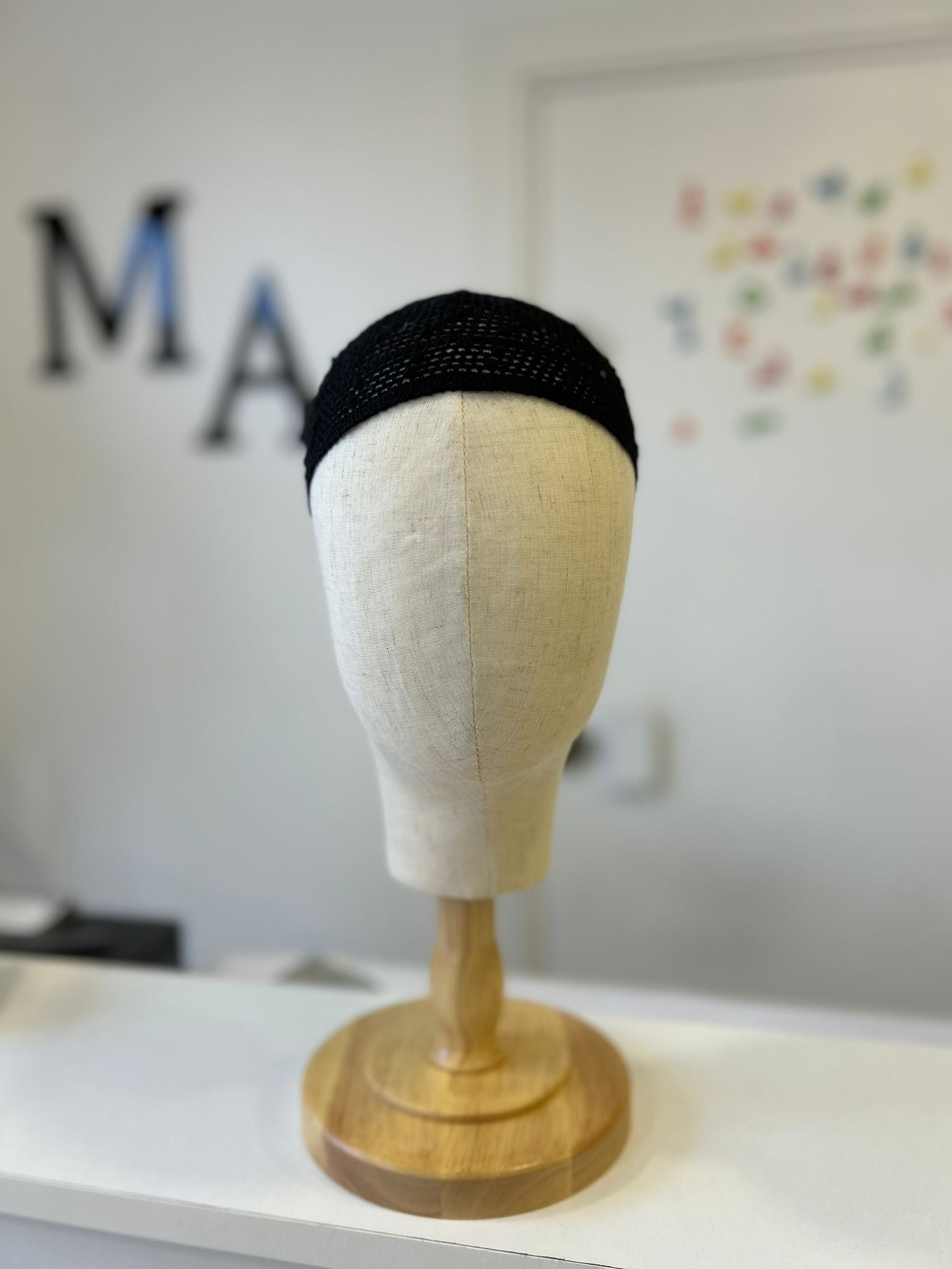 Chéchia Egyptienne pour homme - Noir