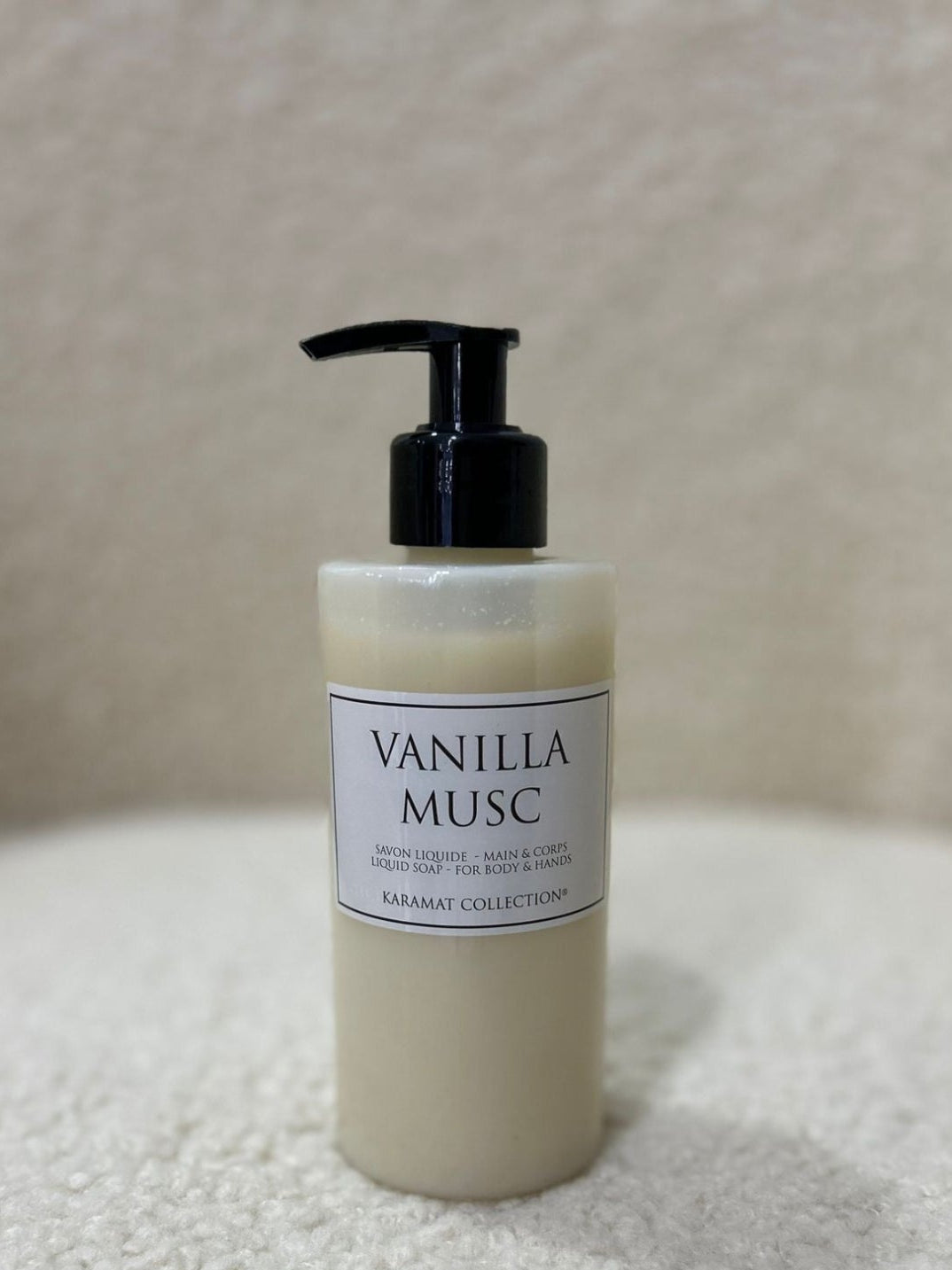 Savon liquide Vanilla Musc 300ml – Karamat