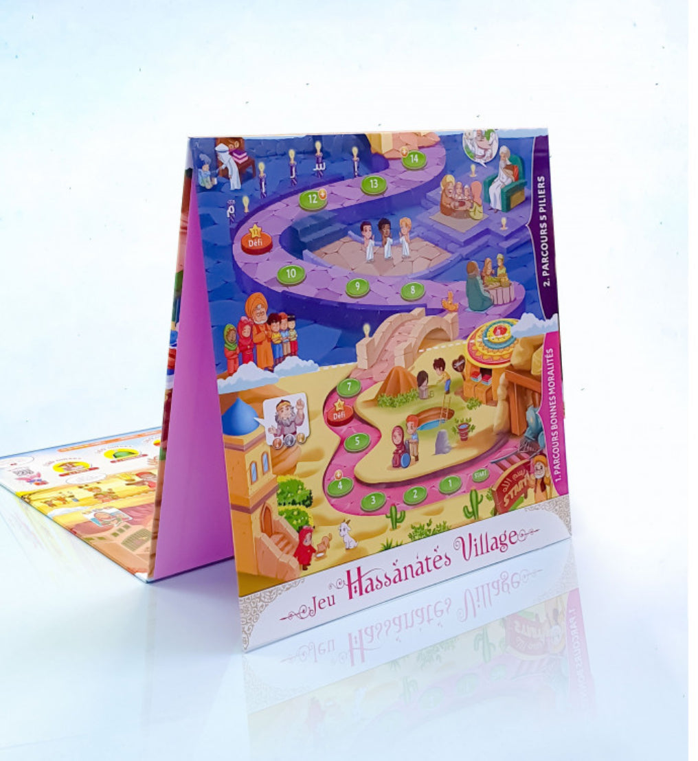 Jeu De Société Hassanates Village (De 7 À 99 Ans) - Sana Kids