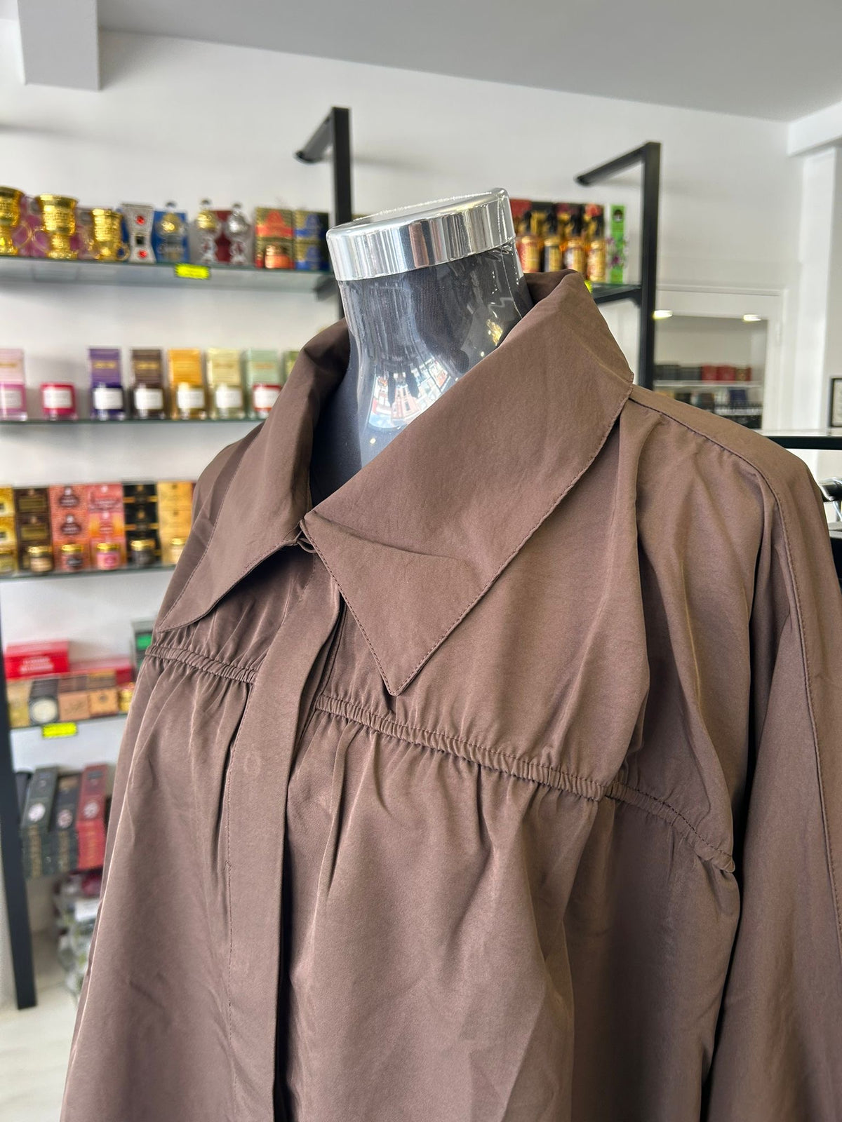 Chemise Ample - Chocolat