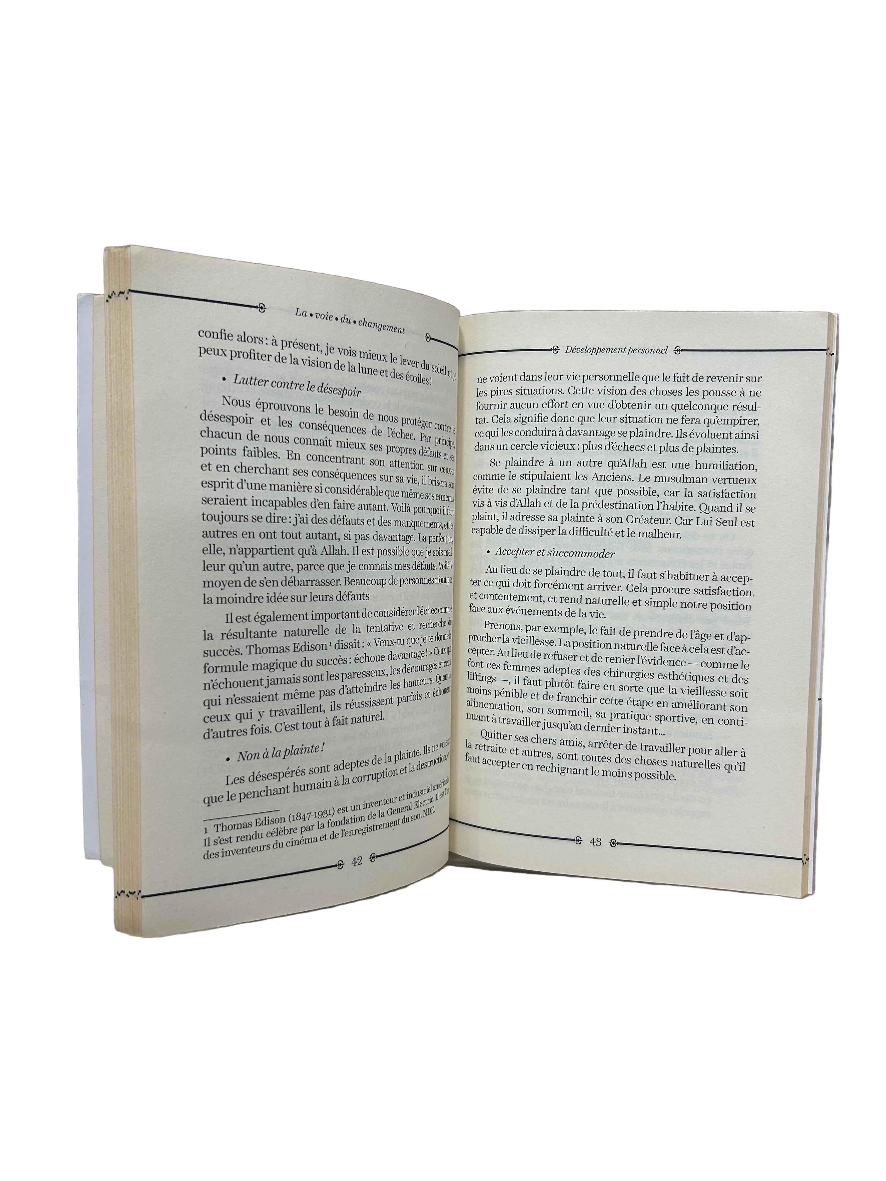 La voie du changement : développement personnel - Dr ‘Abd al-Karîm Bakkâr - Al Hadith