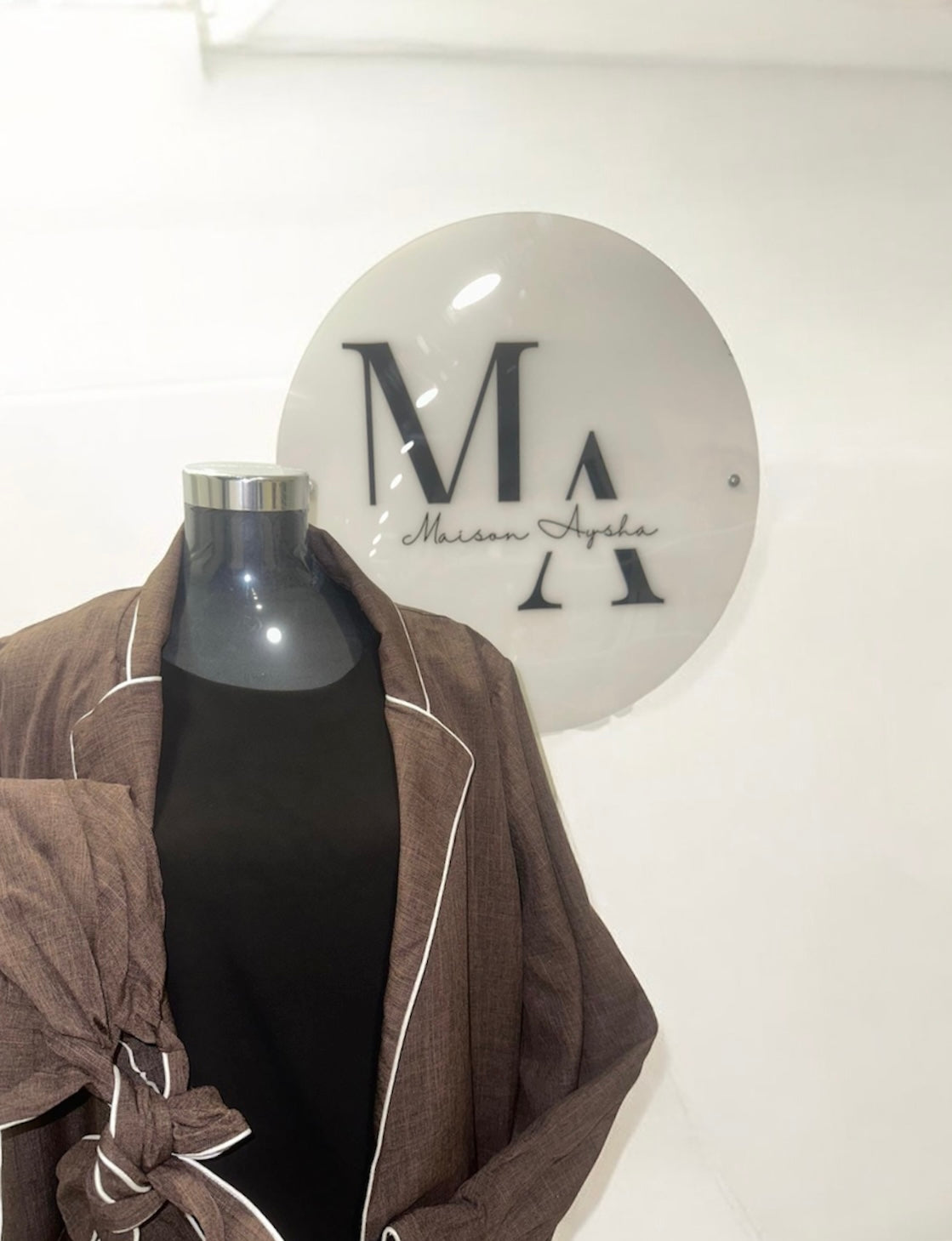 Kimono poignets noeuds papillon & poche