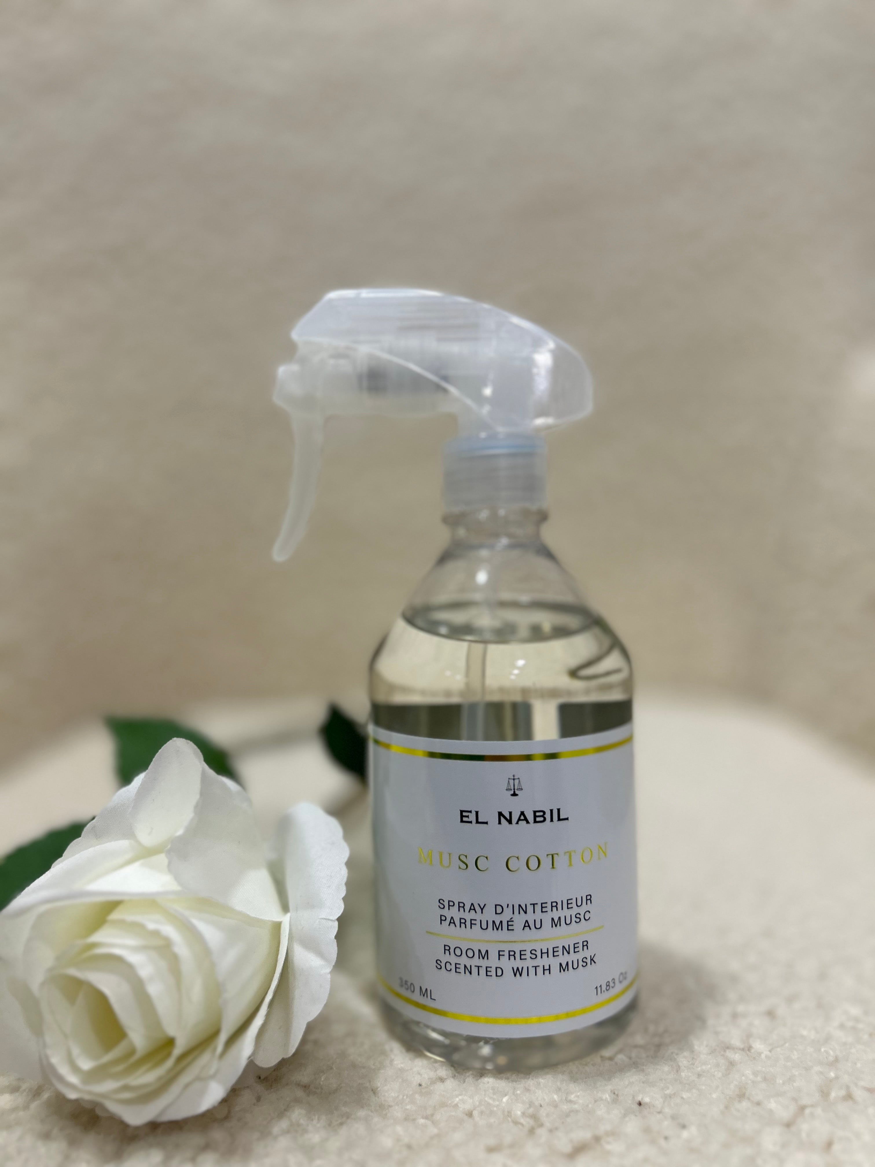 Spray d’intérieur Musc Cotton - El Nabil - Parfum d’intérieur
