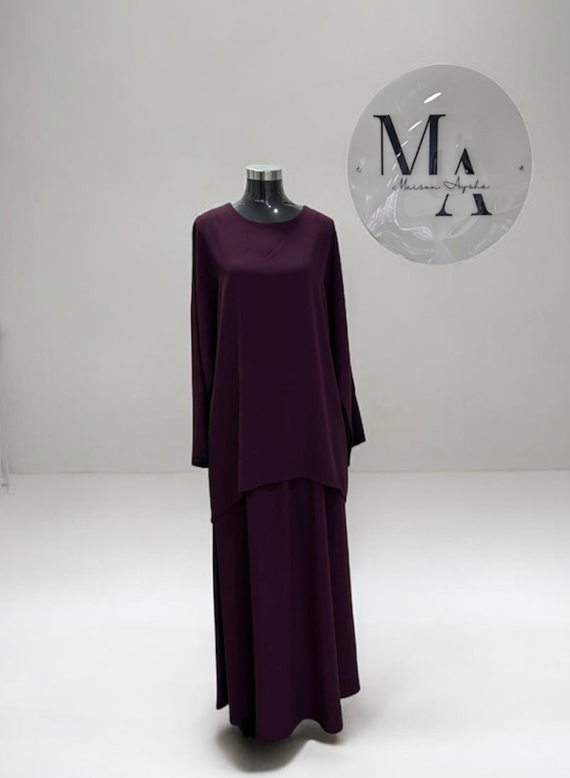 Ensemble jupe - Soie de médine