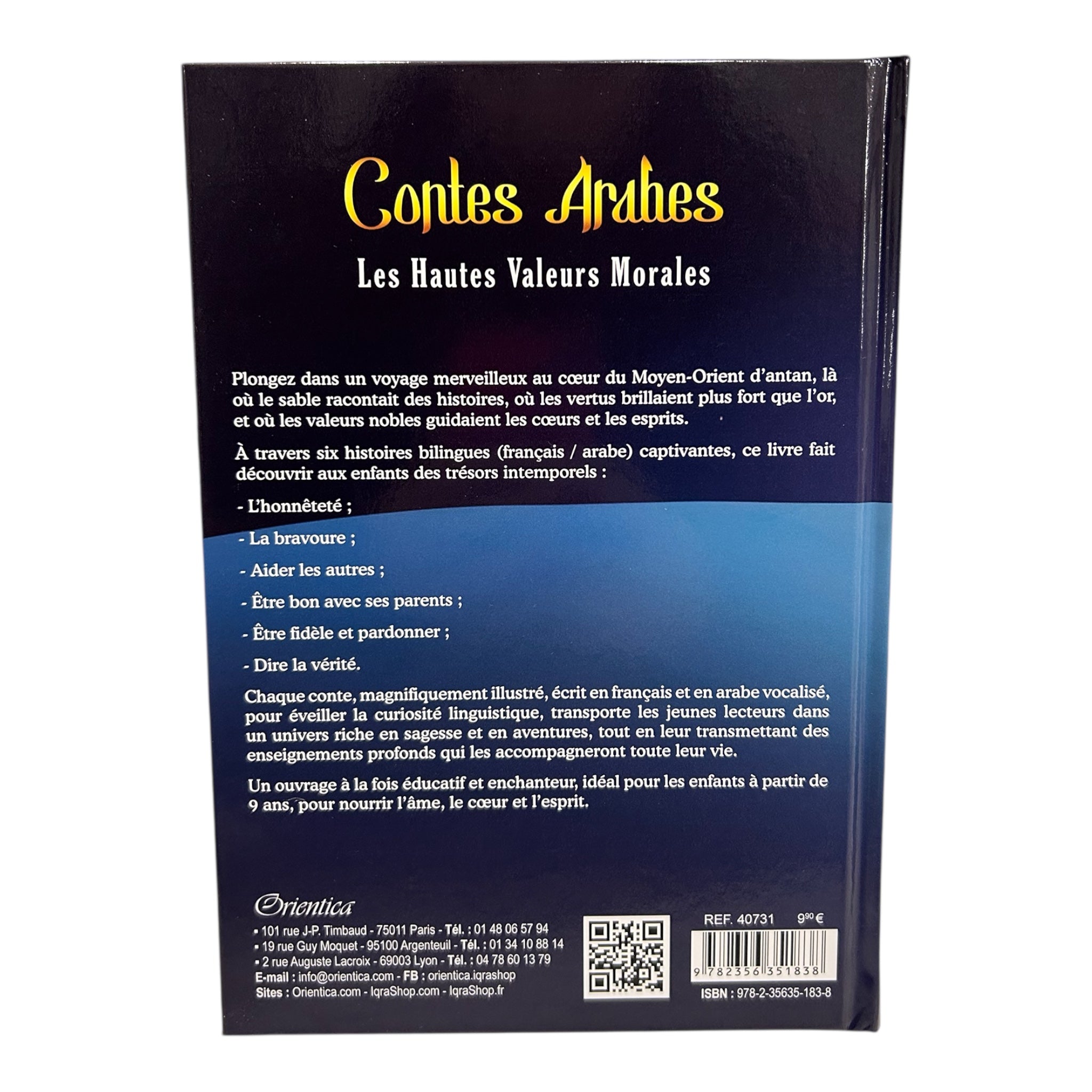 Contes Arabes : Les Hautes Valeurs Morales - Orientica