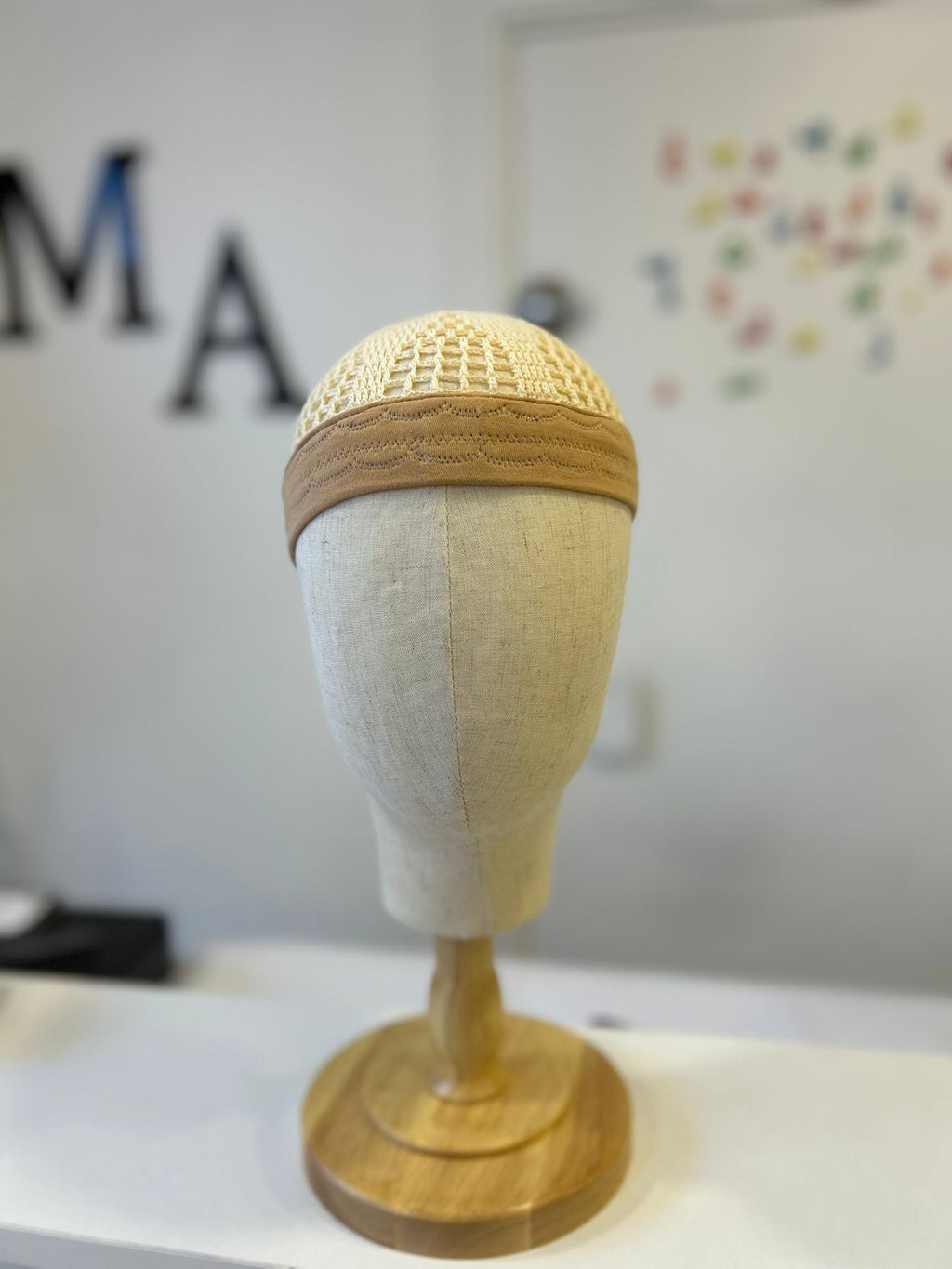 Chéchia Égyptienne pour homme - Beige