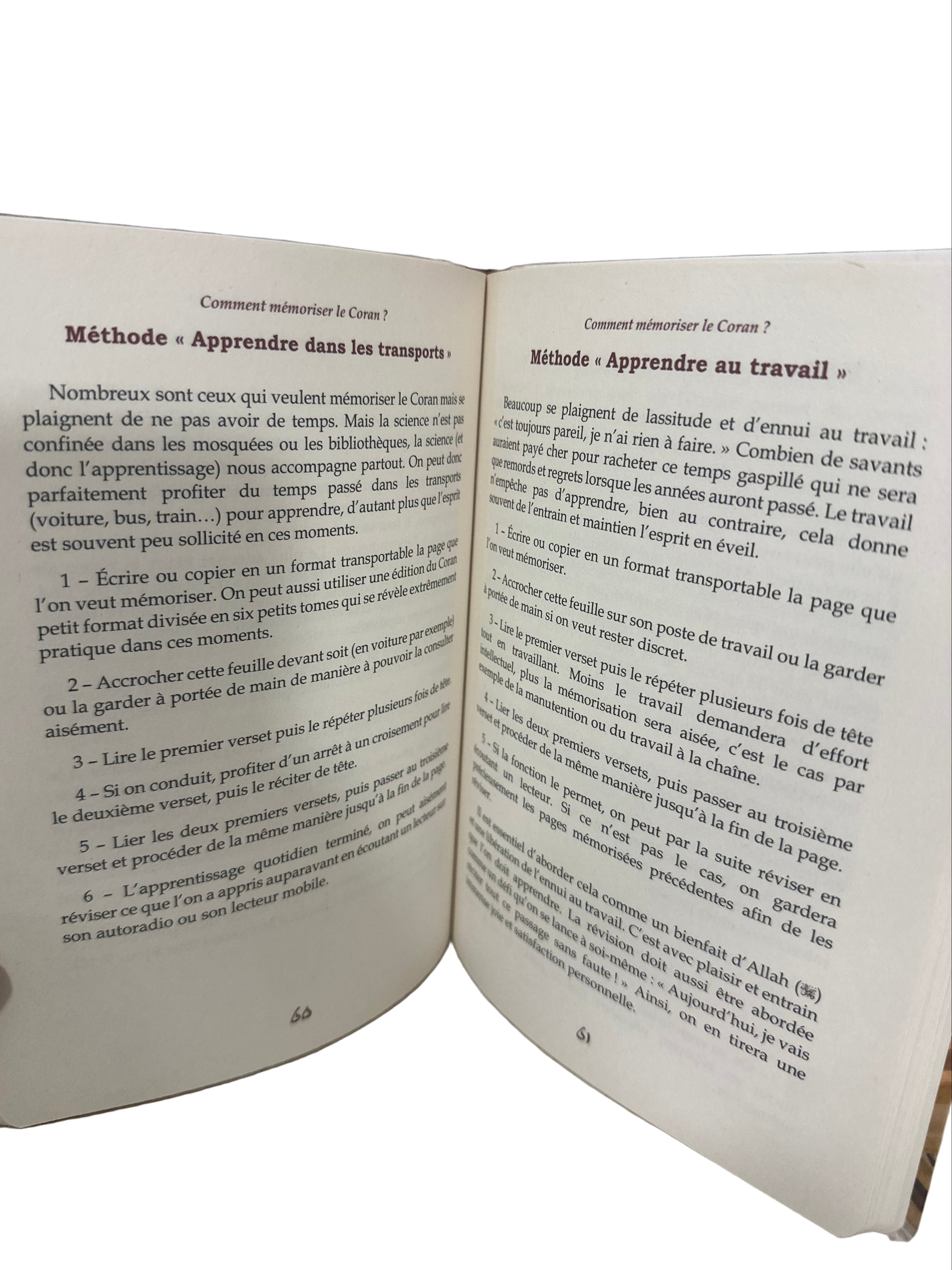 Comment mémoriser le Coran ? Méthode, conseils, programmes - Editions Tawbah