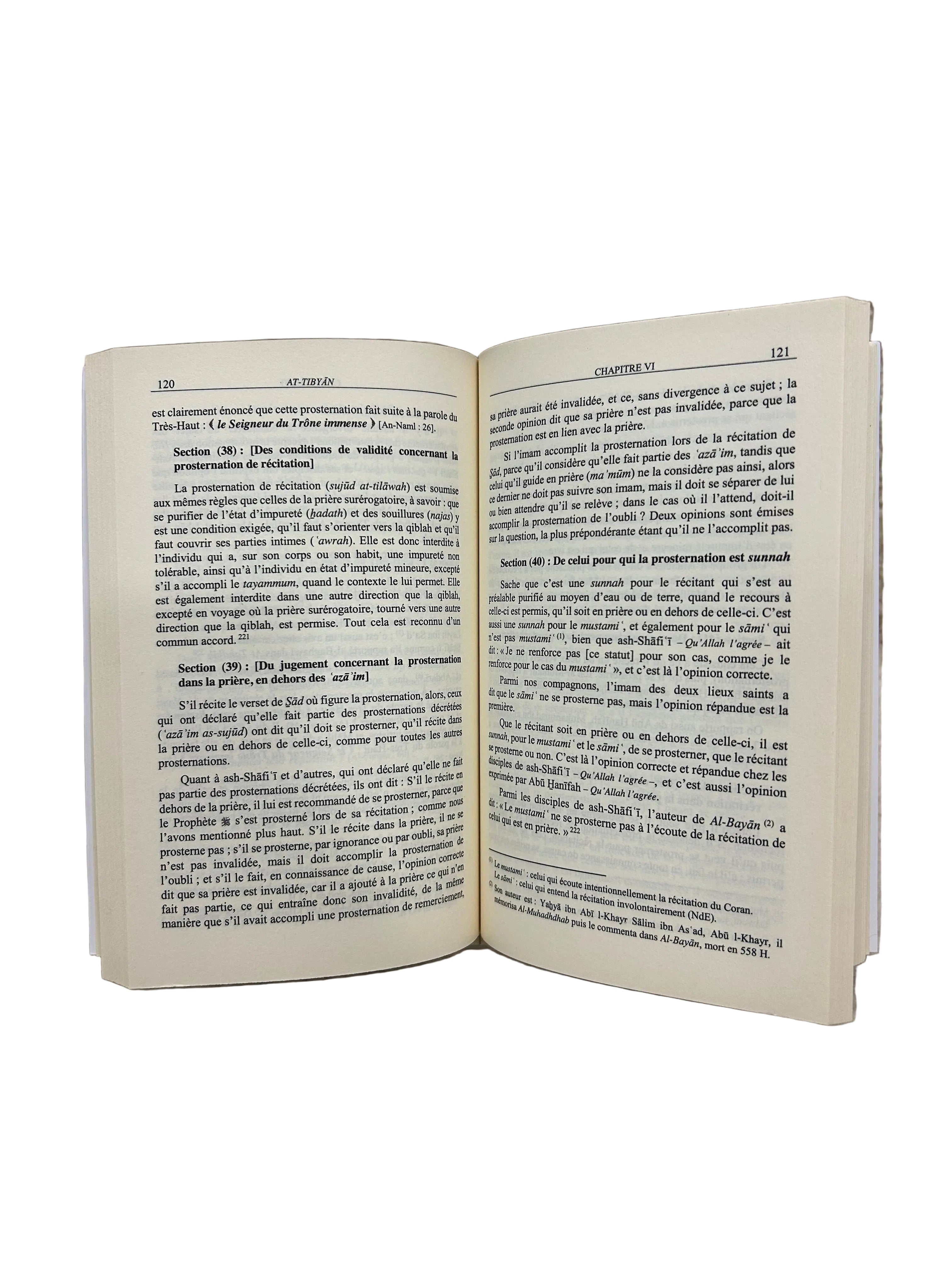 At-Tibyân - Exposé des bonnes manières pour les lecteurs du Coran - An-Nawawî - Malik