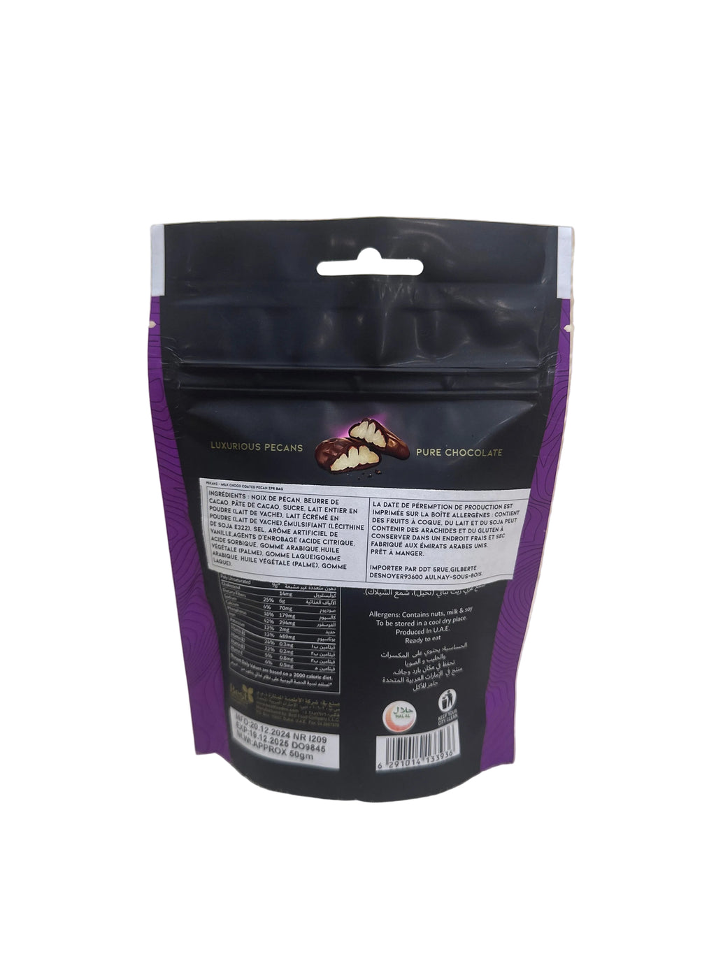 Noix de pécan - Chocolat au lait