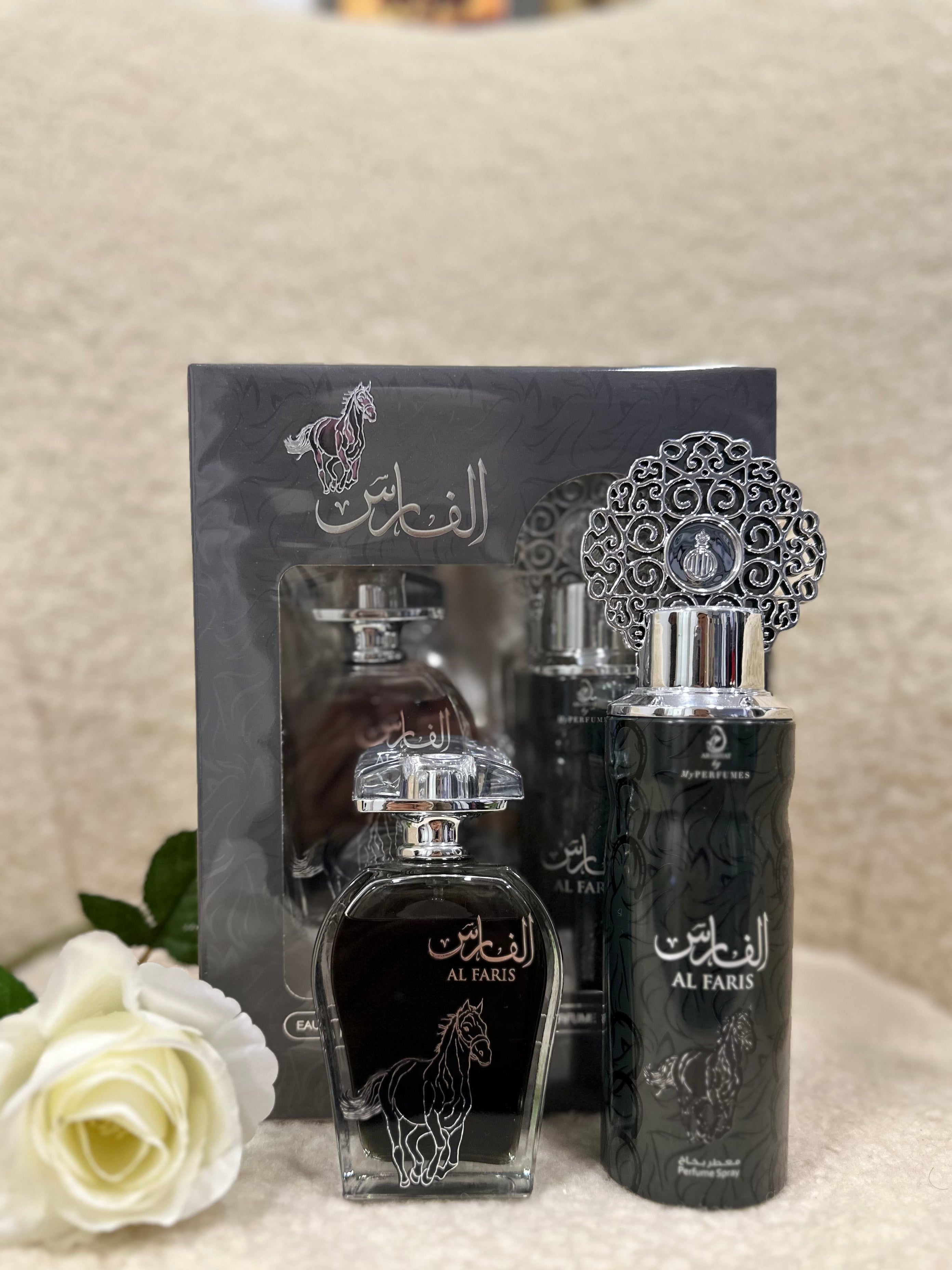 Coffret parfum AL FARIS- Eau De Parfum + Déodorant - Arabyat