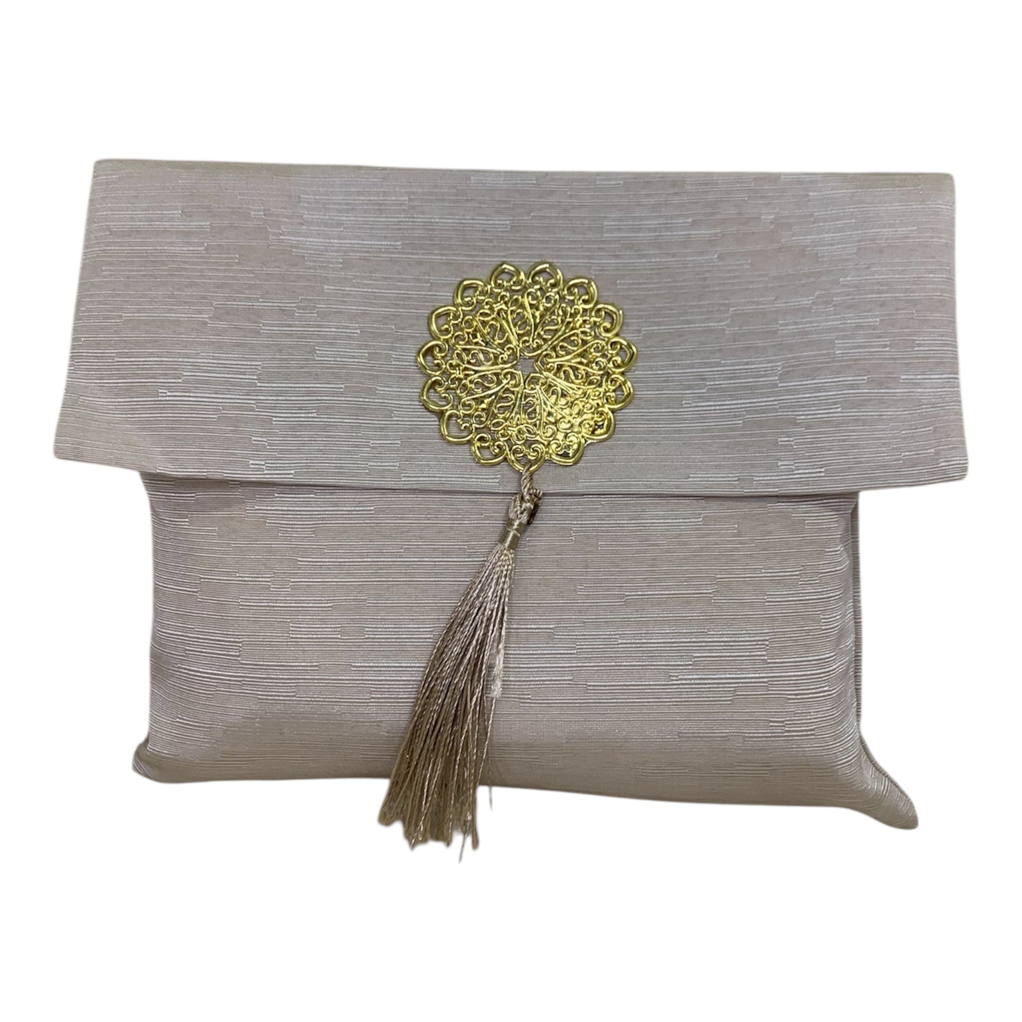 Pochette Tapis de Prière + Tasbih assortit + Pochette - Doré