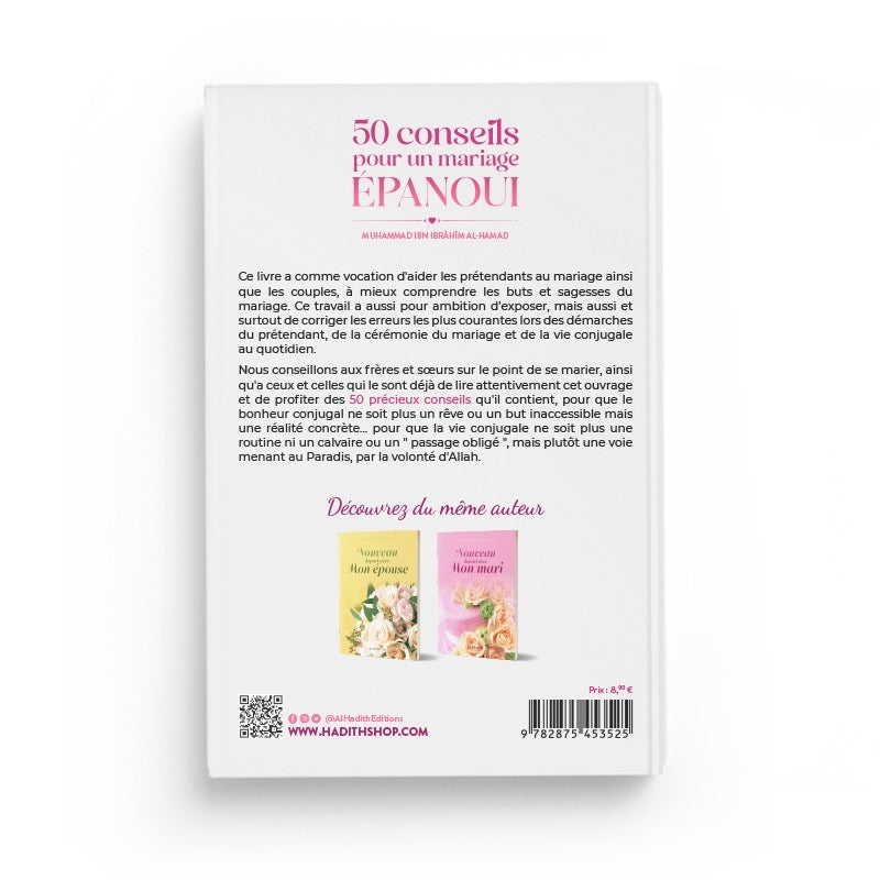 50 conseils pour un mariage épanoui - Al-Hadith