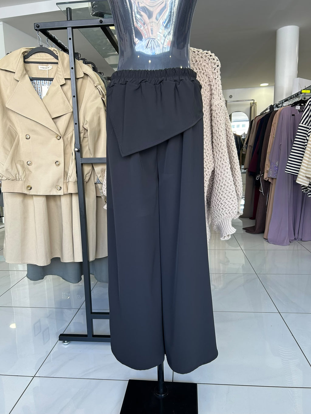 Pantalon fluide - Noir