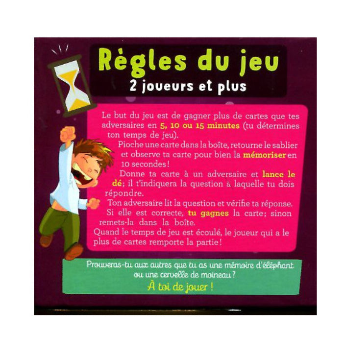 Cérébro Mots Arabes - Jeu De Société De Stimulation De La Mémoire Et La Concentration