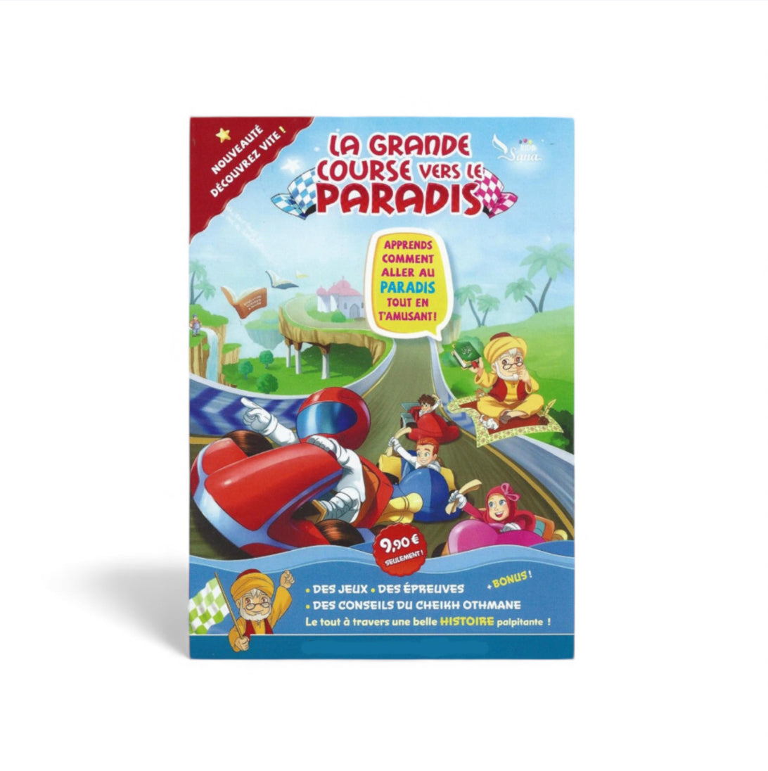 La Grande Course Vers Le Paradis - Bande Dessinée & Jeux Éducatifs - Sana
