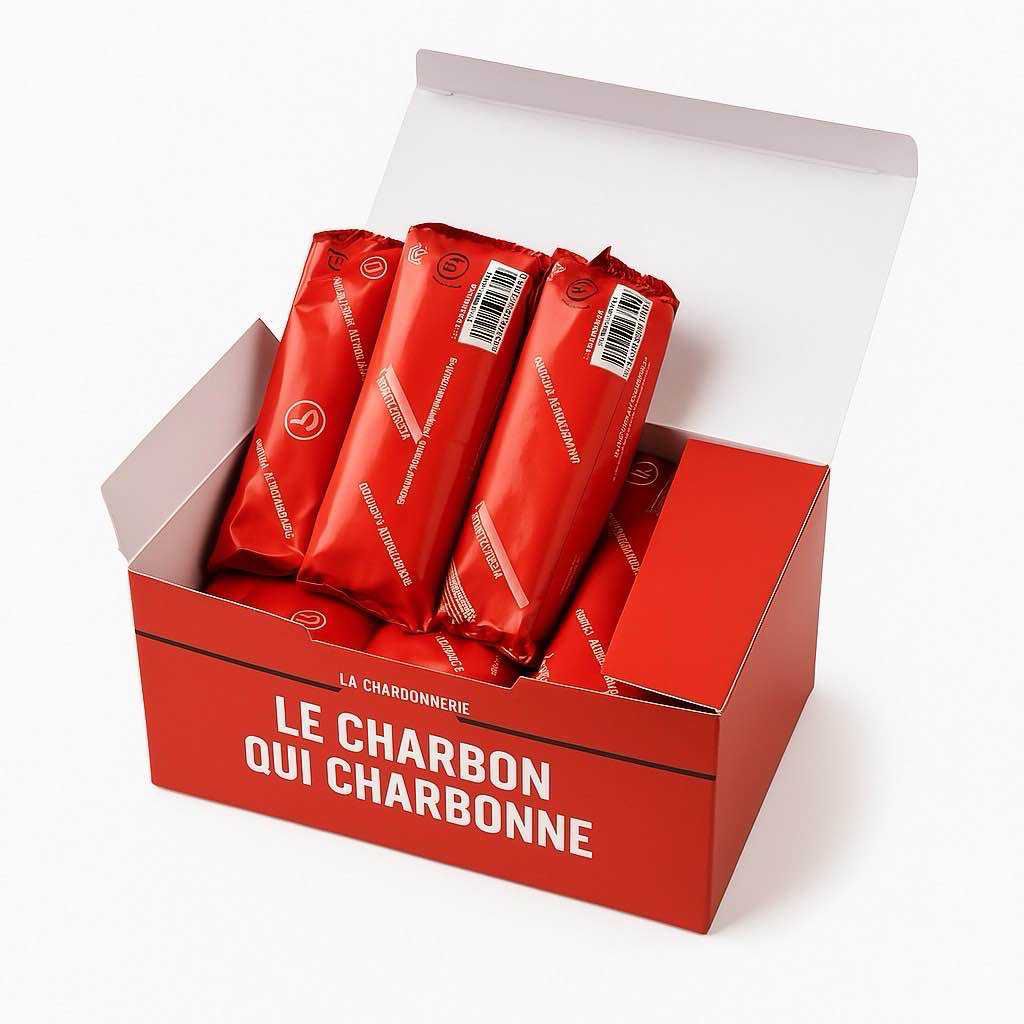 Charbon auto allumant - Le Charbon qui Charbonne