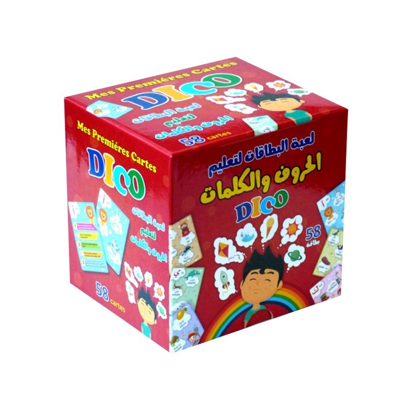 Mes premières Cartes DICO 58 Cartes Quizz Français / Arabe