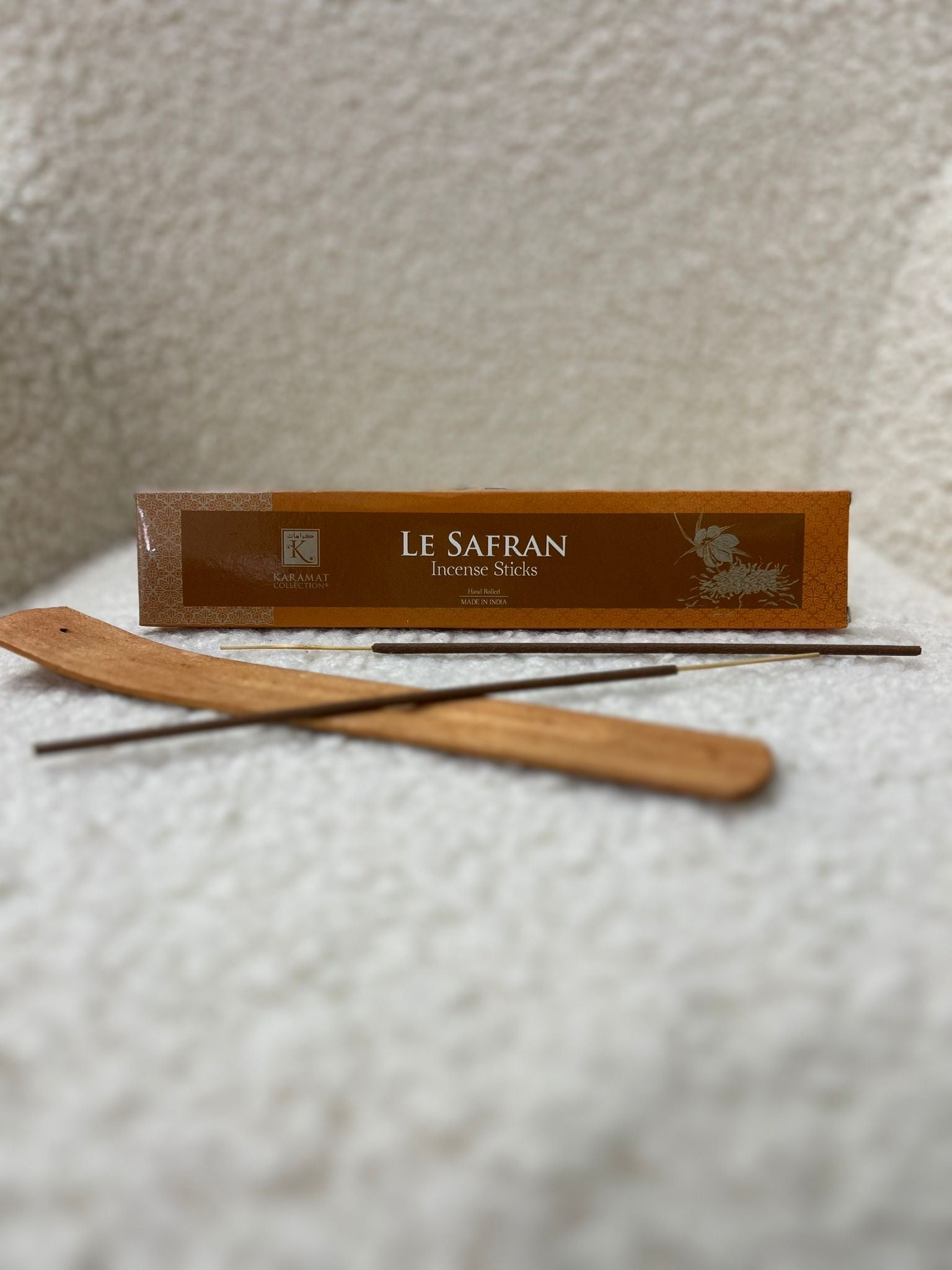 Bâtonnets d'Encens Le Safran - Karamat Collection